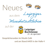 Musikstadt-Atmosphäre zur Leipziger Buchmesse