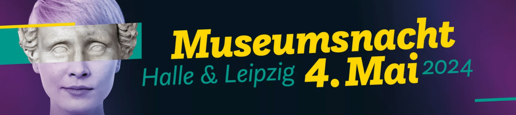 Museumsnacht 2024 Logo Frauenkopf